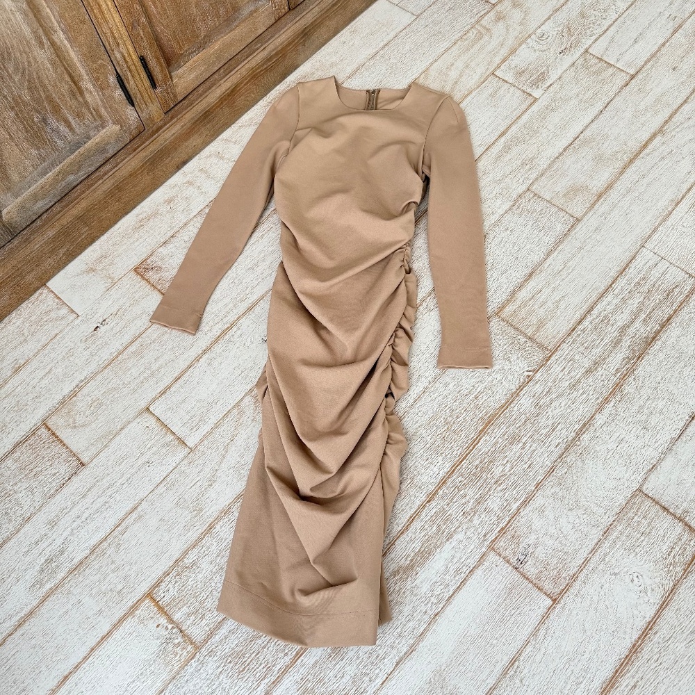 Dolce & Gabbana Jersey Ruched Bodycon Dress